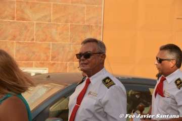 El Caracol despide sus fiestas con procesión y espectáculo musical (Foto Francisco Javier Santana)